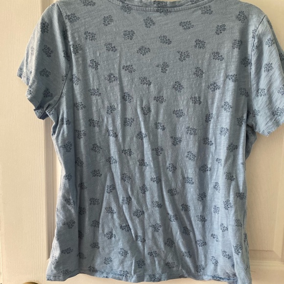 Sonoma Blue Floral Women's Top - Picture 2 of 3